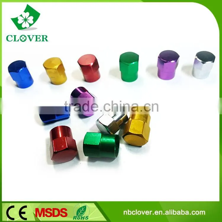 Aluminum custom tire valve caps