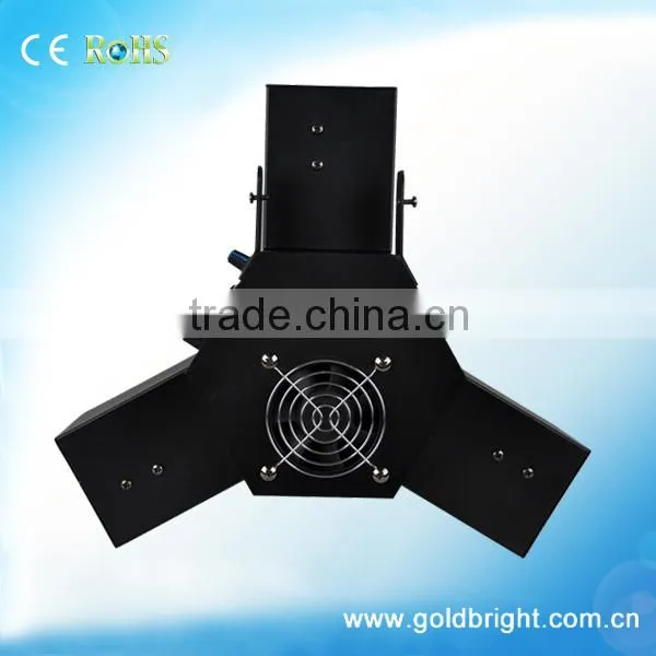 12x3W LED RGB Scanner Mirror Party Effect DJ Light Stage Disco Dancing Triangle