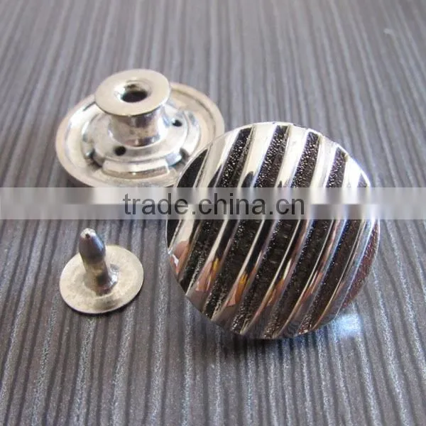 new style metal jeans button