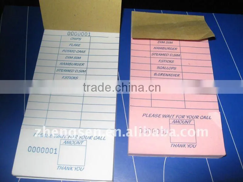 Carbonless Copy book