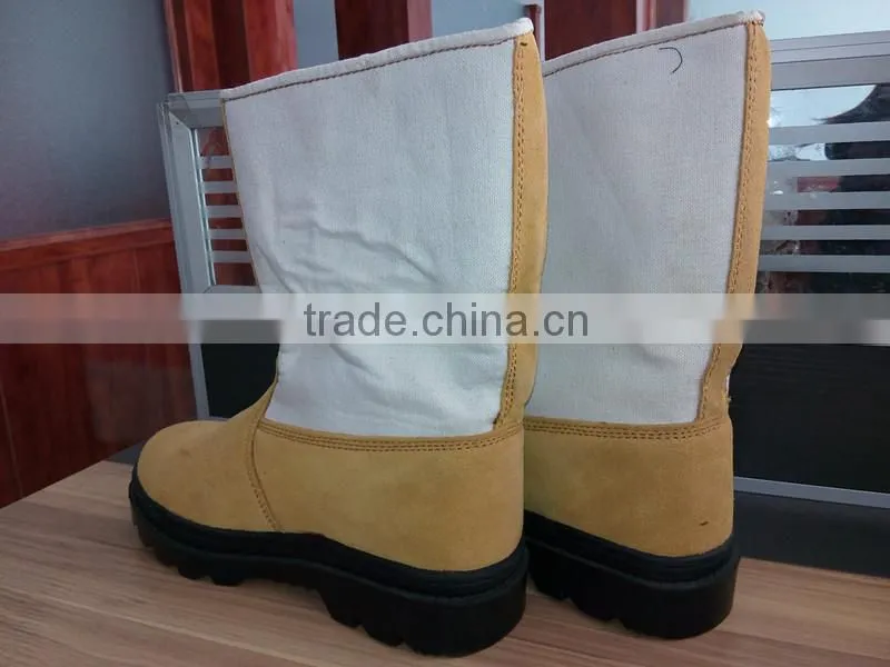 industrial cheap workman's steel toe brand safety shoes/boots