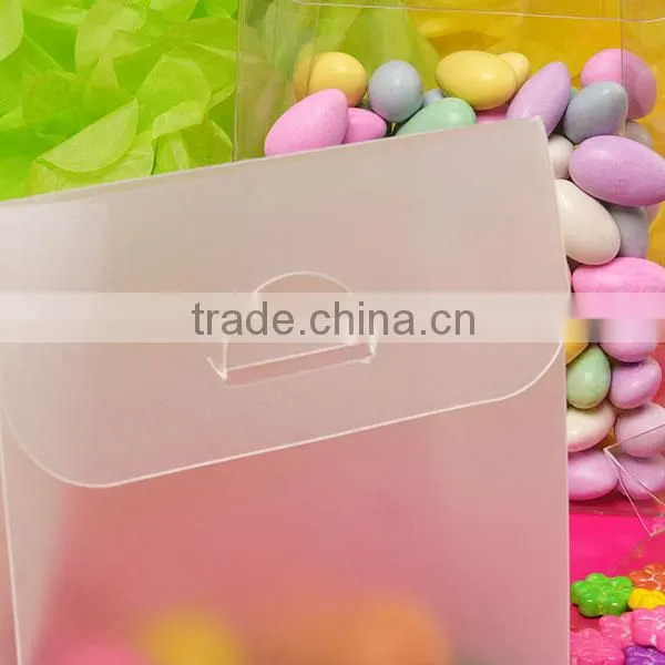 Frosted Windowed Tent Top Candy Boxes