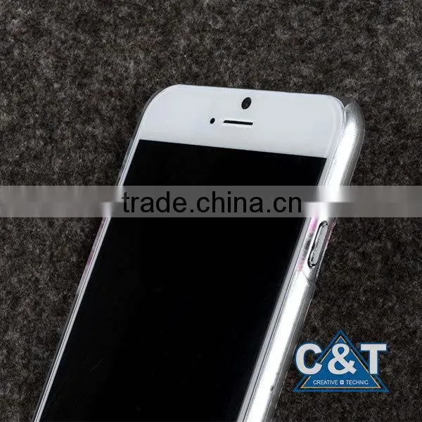 C&T Color Printing Hard PC Plastic Rubber Snap On Cute Phone Cases for iPhone 6s 4.7 Inch
