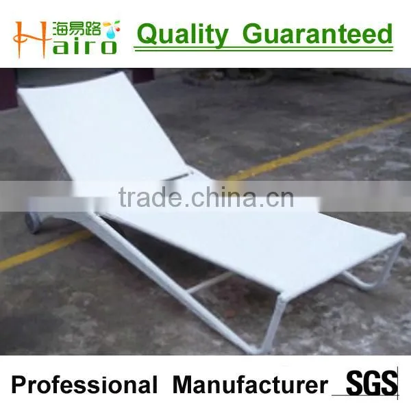 PE rattan outdoor wicker chaise lounge