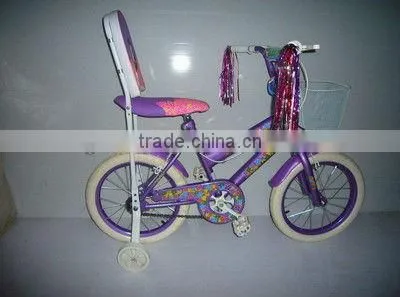 New design Kids push bike with back rest