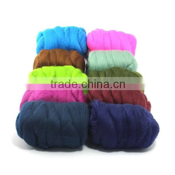 100% wool tops/wholesale roving wool