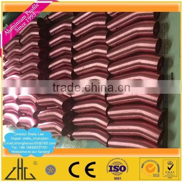 Customerized design Aluminum cnc profiles price per ton , Profils aluminium prices in china