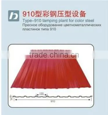 JCX Production IBR Cold Iron Double Roll Forming Machine Passed CE
