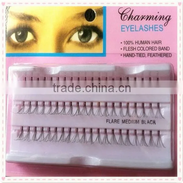 Flare individual false eyelash