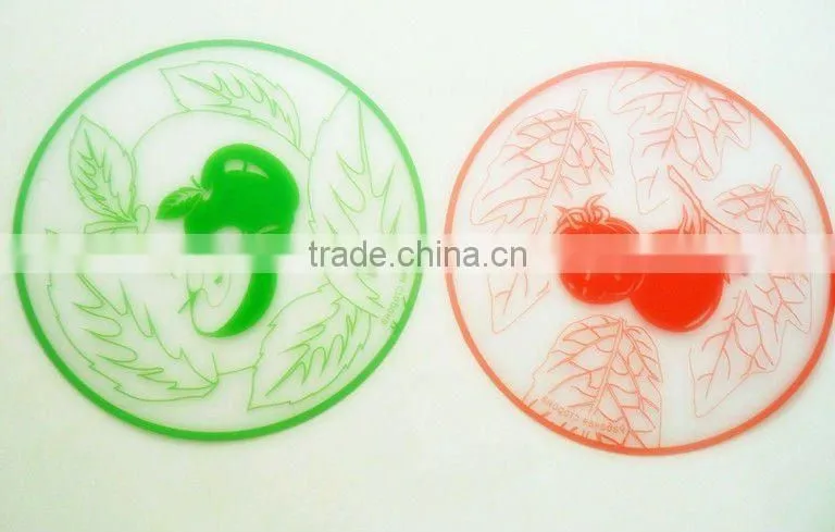plastic thin chopping board/cjopping block
