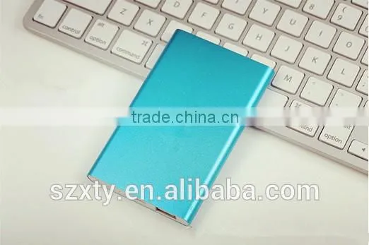 2015 china supplier portable powerbank 4000mah ultra slim power bank