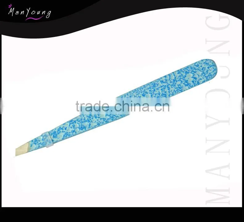 Nice patterm printing tweezer stainless
