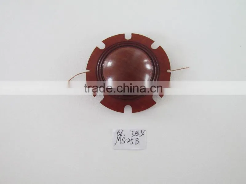 MS-25B PA Speaker Parts Phenolic Voice Coil Diaphragm