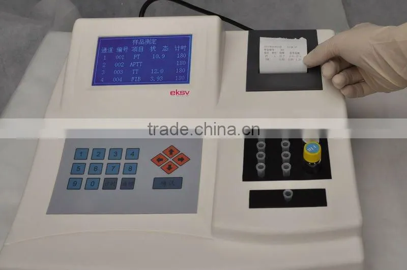 analyzing blood test results