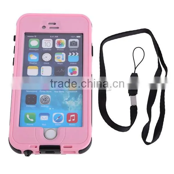 5.5" Smartphone Waterproof Case for iPhone6 6S 6Plus With Fingerprint Touch ID