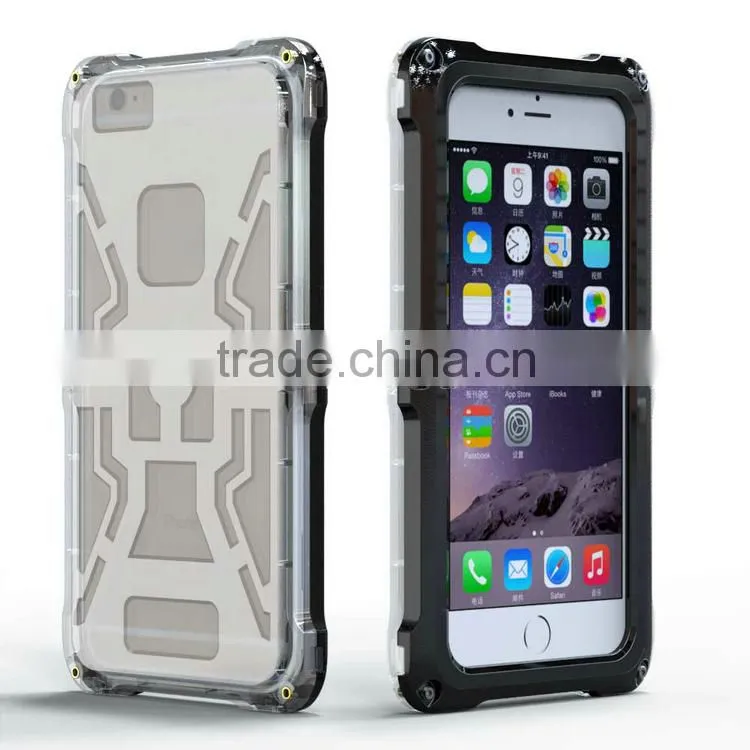 5.5 Inch for iPhone 6 Plus 6S 6 Case Waterproof Fingerprint With Screws