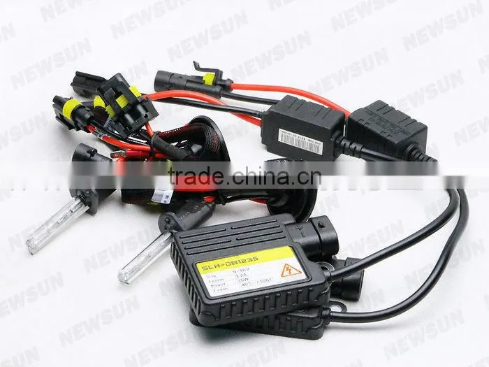 High Quality 35 Watt H1 H3 H7 9005 9006 HID Xenon Kit For Xenon Light Bulbs