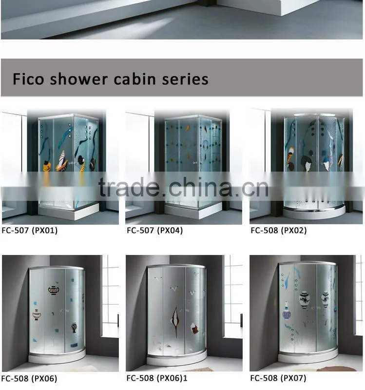 Fico new arrival FC-507 (PX04), shower door plastic