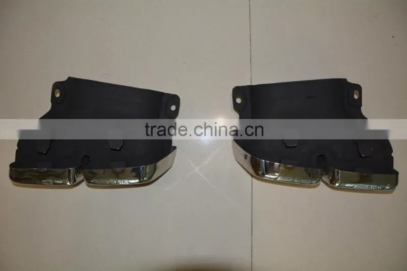 Exhaust tail pipe tips for Mercedes Benz W205 C63 C450 C Class chrome