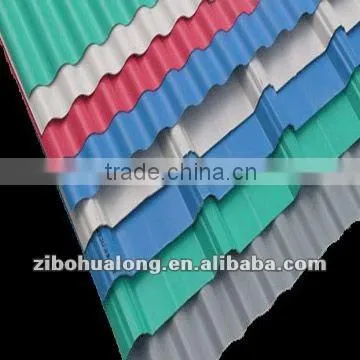 corrugated aluminum plate in construction building material
