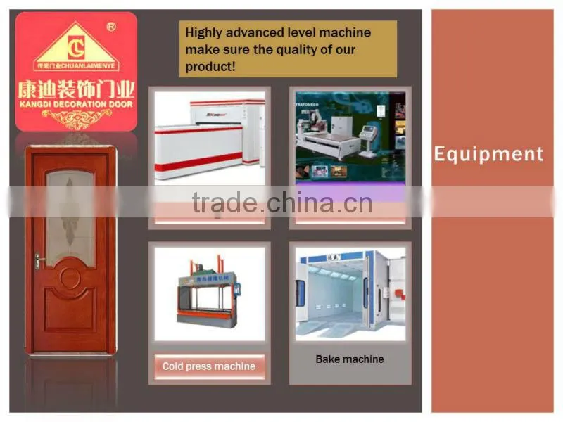 Luxury design indoor swing door wood door prices