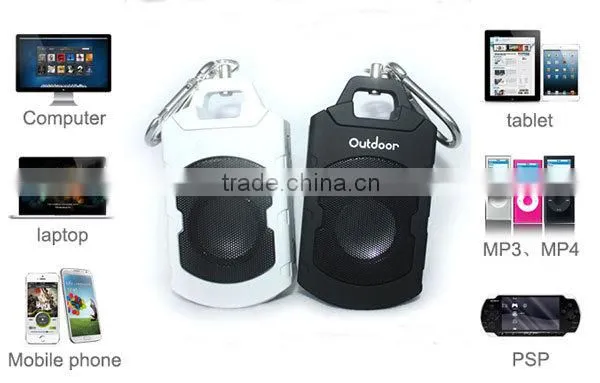 China supplier newest YK-1311 outdoor bluetooth portable speaker with sd card slot