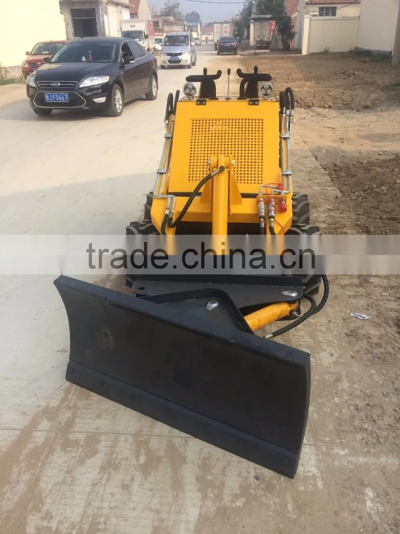 multifunction mini skid steer dozer blade/WHEEL LOADER mini skid steer loader with dozer blade/skid steer loader with dozer blad