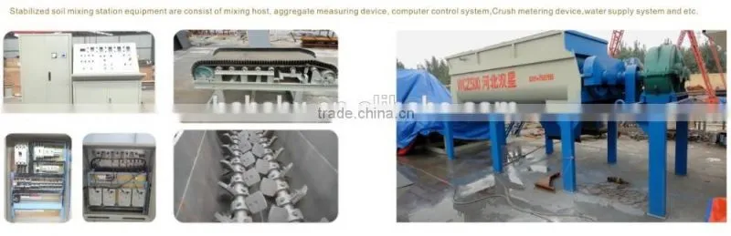 wcz500 stabilized soil mixing station for sale