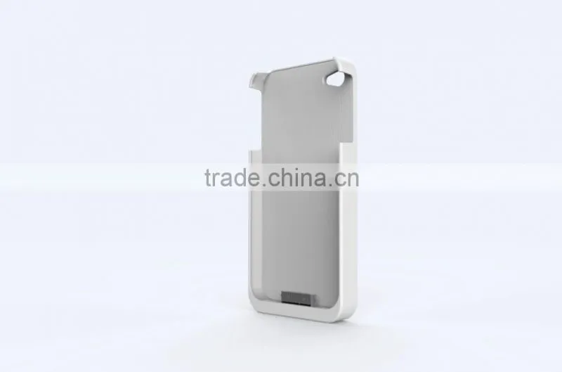 QI standard wireless charging phone cover case receiver for iphone4/4s
