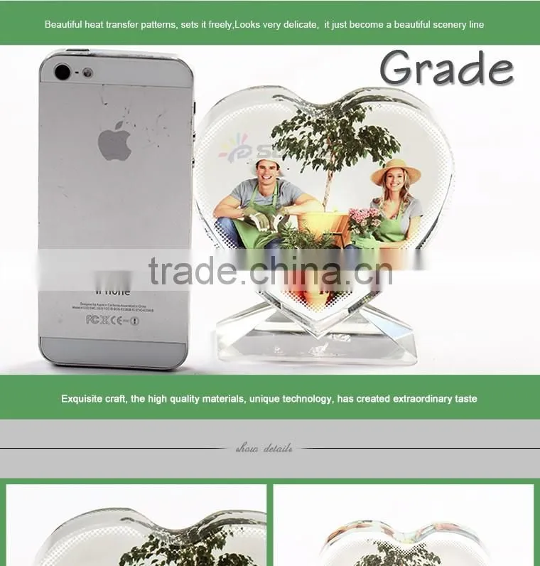 Love Shape Crystal Wedding Gift For Guest