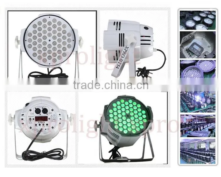 High power 54pcs battery led par light ,hot sale par light in India