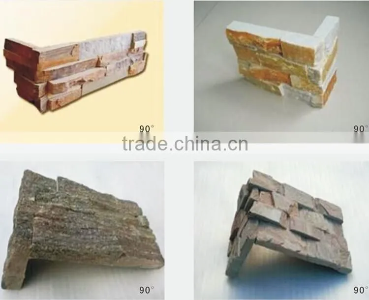 China factory artificial cobble landscaping stone for wall decoration
