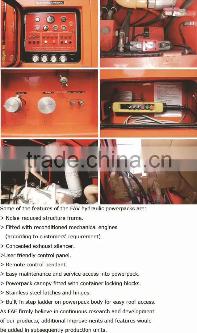 FAECHINA High efficiency hydraulic pedrail long screw vibratory hammer pile driver