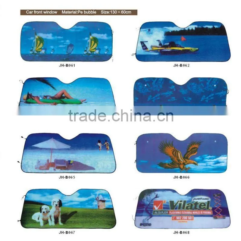 PE foam car sun shade