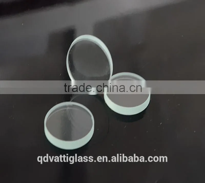 Any size transparent toughened round sight glass disc