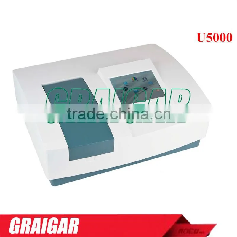 New Design U5000 Double Beam UV Vis Spectrometer Automatically High Quality