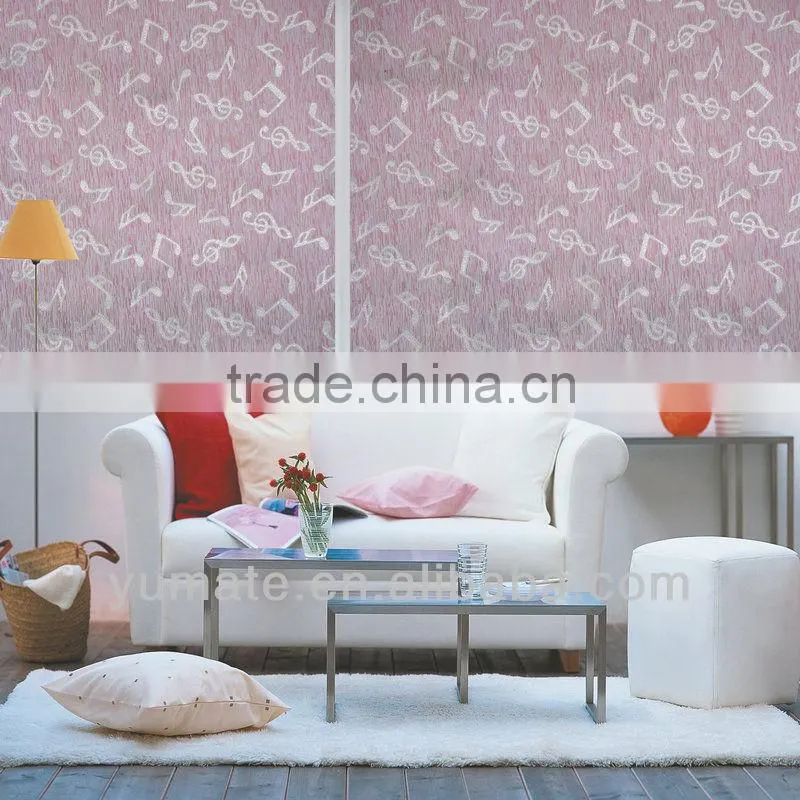Printed roller blinds fabric