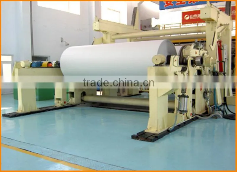 YDF1092SQZU-BH horizontal pnuematic paper winding machine for paper making machine