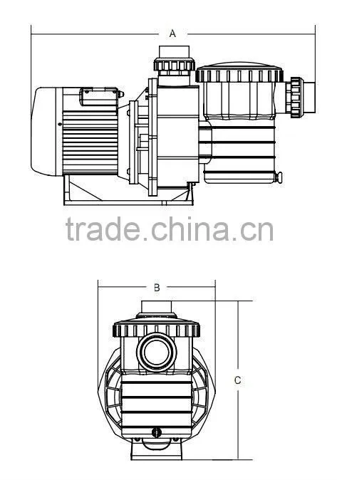 In stock SB swimming pool punp used pool pumps sales