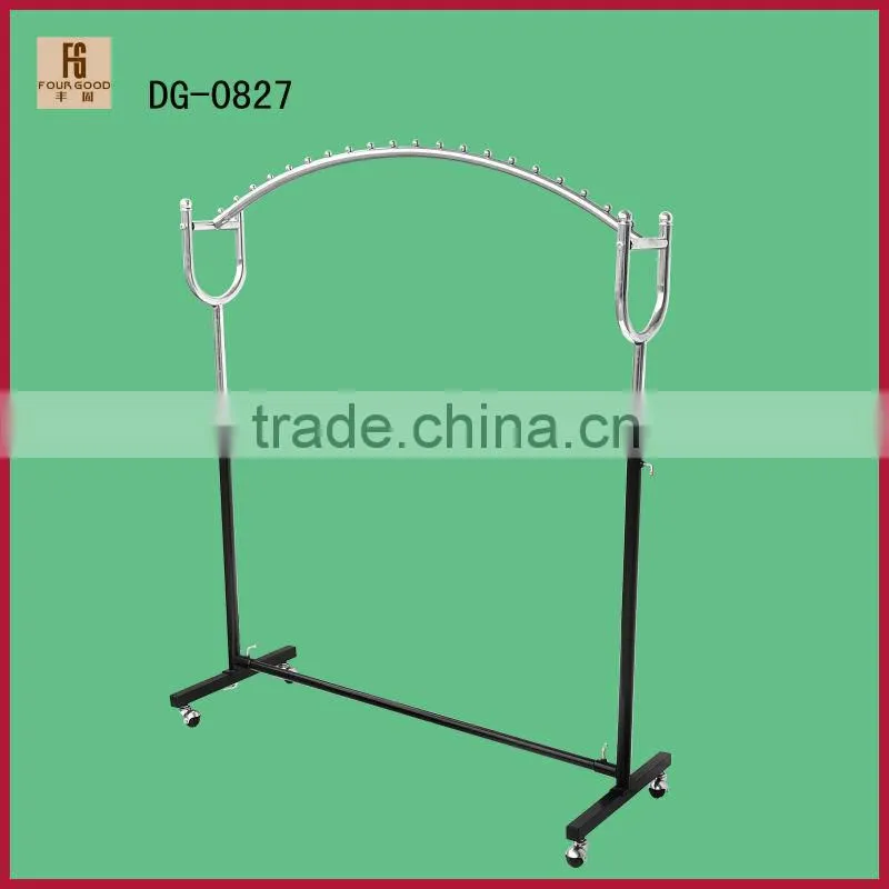 display garment hanging rails