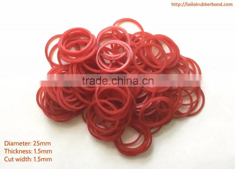 Supply small loom rubber bands - HOT cheap price small circular loom band glitter rubber band natural