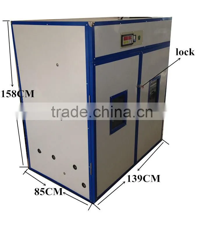 2016 Best price automatic 2112used poultry chicken eggs hatchery incubator machine in China for sale