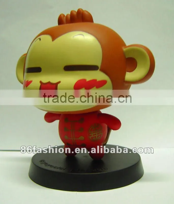 shake head customized toy & doll, cute monkey toys