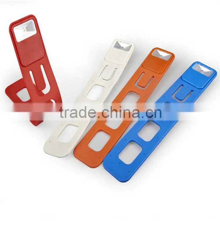 New products unique creative folding PVC portable bookmark light in stock