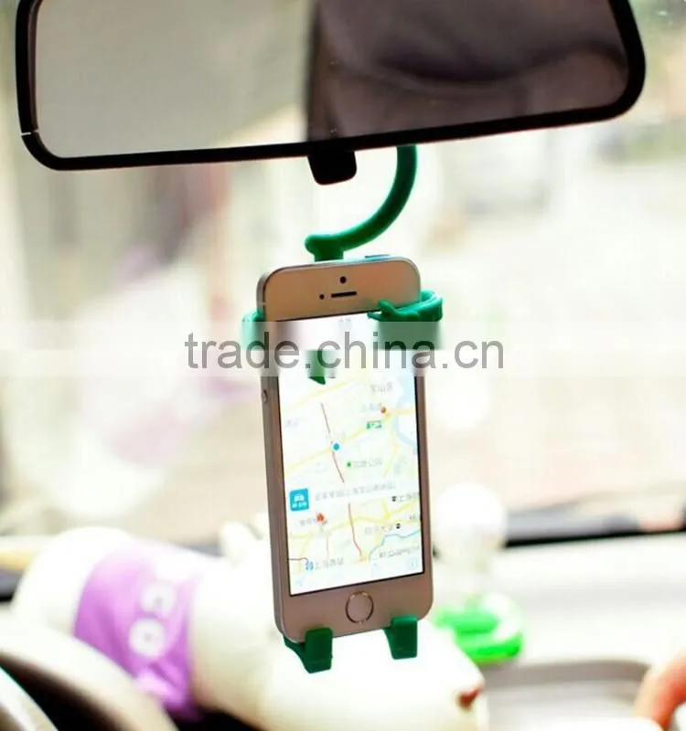 Low cost promotional gift portable car phone holder/ mobile phone holders/ handphone holder