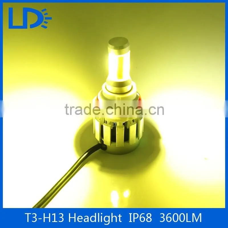 Best Saller T3 H1 H3 H4 H8 H11 9004/9007 9005 9006 Auto Headlight