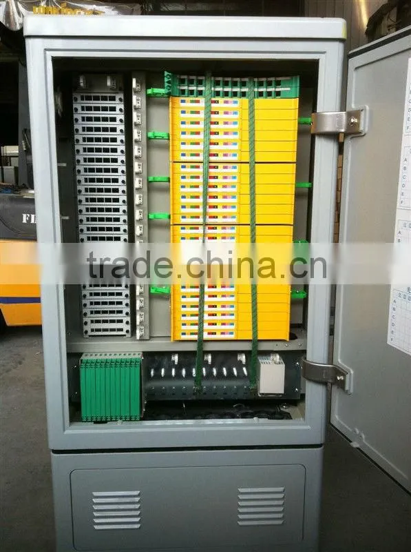 Fiber Optics Indoor Optical Fiber Distribution Frame 96 Core ODF
