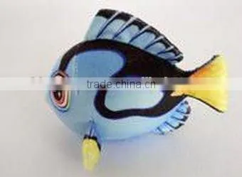 factory wholesale 3D leopard pot fish plush toy realistic stuffed plush animal leopard pot fish toy soft toy