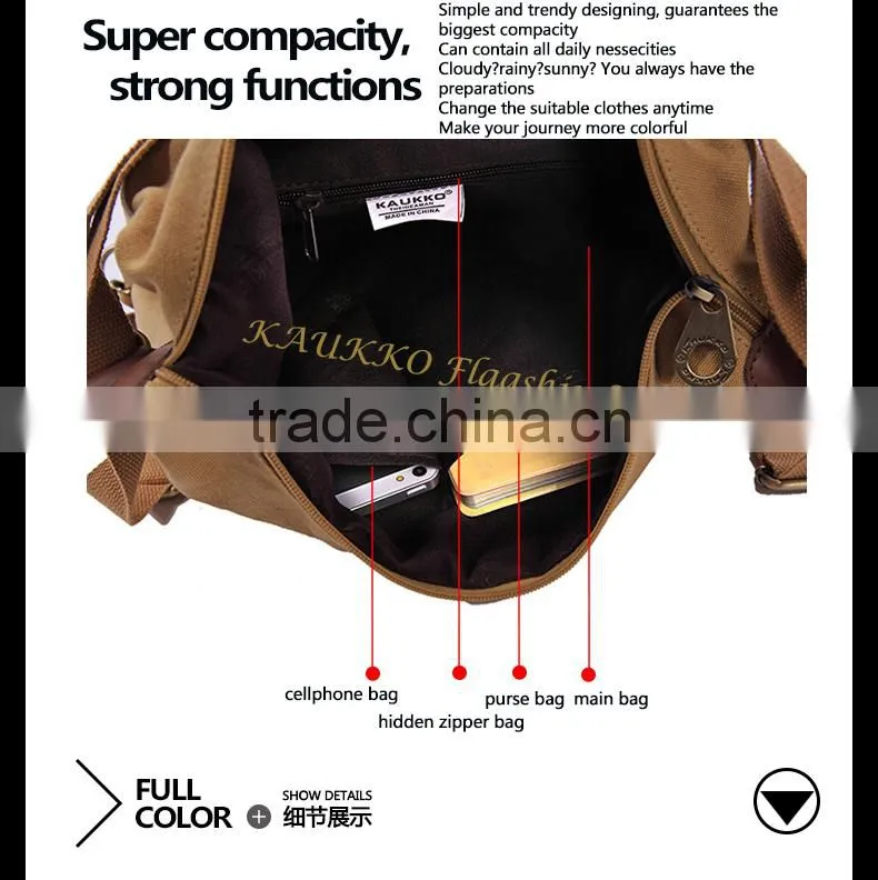 Canvas shoulder bag vintage-latest fashion handbag fashion bags ladies handbags