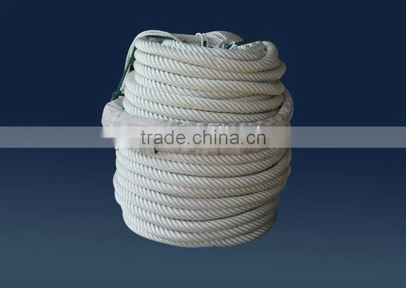 packing rope/ twine pp rope /mooring rope/used ship rope/ polyester rope